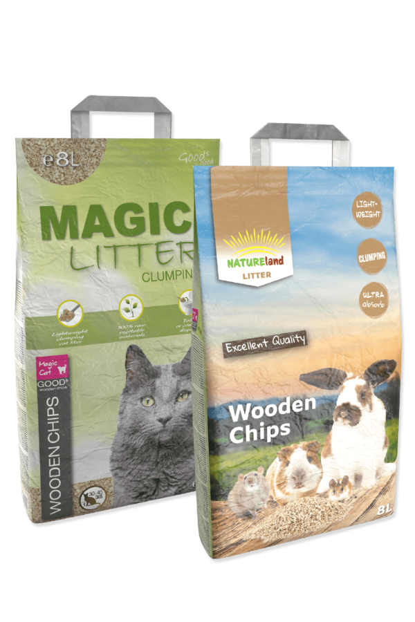 LITTER Wooden Chips Nature Land